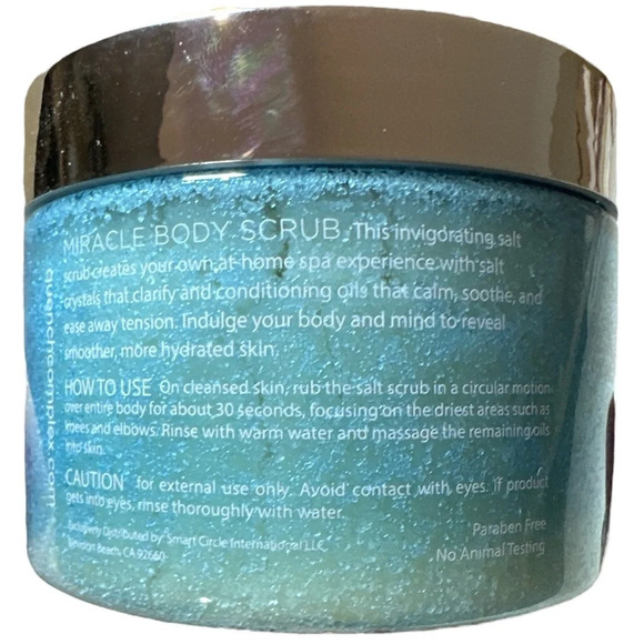 Quench Micro Water Complex Miracle Body Sea Salt Scrub 13.8 fl oz NEW - Picture 3 of 3